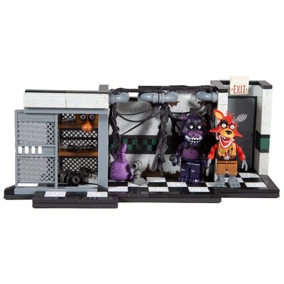 Scott Cawthon's FNAF Buildable Set Withered Foxy Shadow Freddy 209 Pieces