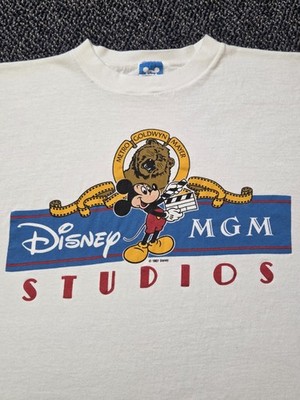 Vintage Disney MGM Studios Shirt 80's 90's Size Large Mickey