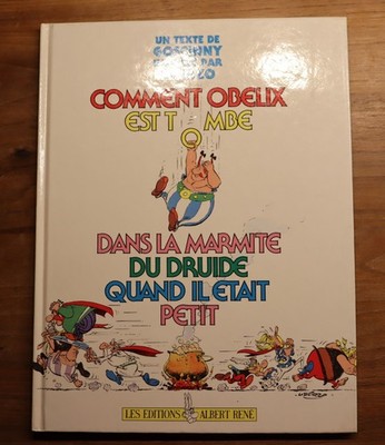 Comment Obélix est tombé dans la marmite du druide quand il était petit