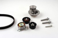 Wasserpumpe Plus Zahnriemensatz Hepu PK03241 FÜR Opel Wasserkreislaufpumpe