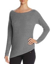 Marled Women  s Asymmetric Hem Sweaters