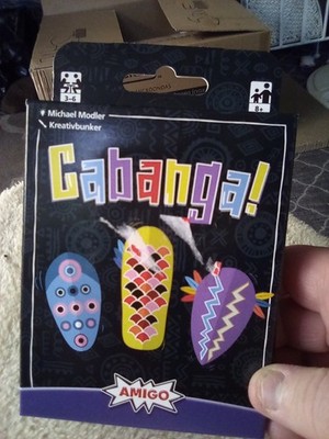 Amigo Cabanga! Card Game New Sealed Fast Party Game Fun 2024 New