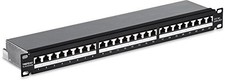 TRENDnet 24-Port Cat6A Shielded 1U Patch Panel tc-p24c6as  tcp24c6as 