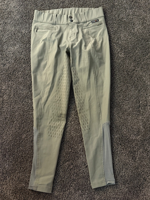 Kerrits Affinity Breeches Small Tan/Sand Riding Pants Worn 1 Time