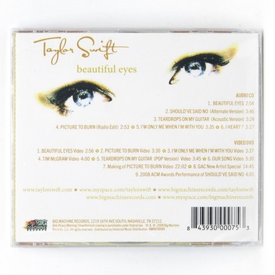 Beautiful Eyes [EP] by Taylor Swift (CD, Jul-2008, 2 Discs, Big