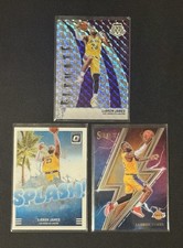 2023-24 Panini Mosaic - LeBron James Silver Prizm Elevate #23 Optic Splash +more