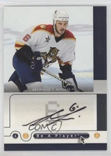 2005-06 Upper Deck Be a Player SP Signatures Andreas Lilja #AL Auto