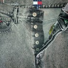 Vintage acid washed Tommy Hilfiger jeans Size 30/32 Straight Leg black & gray — photo 3