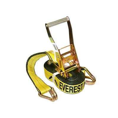Everest S1023 Premium Ratchet Tie Down   1 PK   2 in   30 FT   3333 LBS Worki...