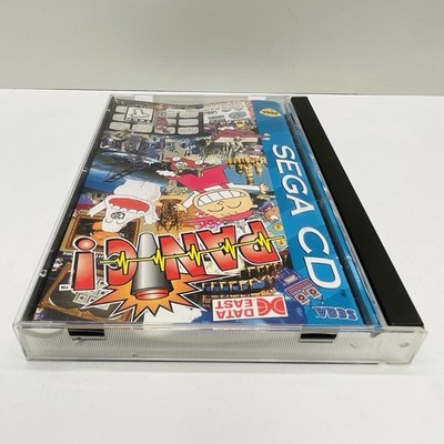 Panic! (Sega Genesis CD, 1994) Genuine Case, Manual Cover w/ Reg