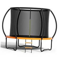 8FT 10FT 12FT 14FT 16FT Trampoline Outdoor, Trampolines for Kids 8 ft Orange