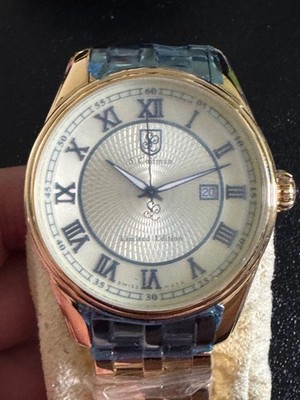 S. Coifman SC0085 Limited Edition Men s Swiss Made Automatic Watch Gold NEW