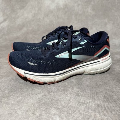Brooks Ghost 15 Womens Size 7.5 B Blue Athletic Running Walking Shoes Sneakers