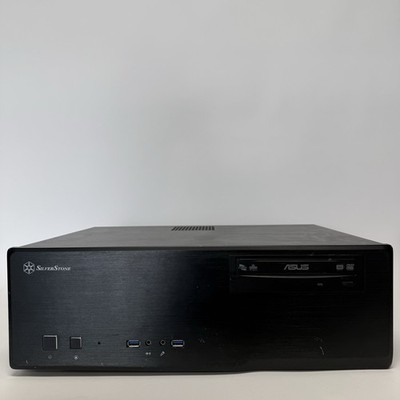 SilverStone GD04B HTPC Case w/ MSI GTX 750 Ti 16GB RAM Untested Parts Build READ