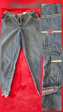 Vintage JNCO JEANS 34x30 Men's Wide-Leg Carpenter Crown 90's Skater Heavy Y2K