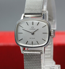 Vintage 1977 [quasi come nuovo / scatola] Omega De Ville 511.0413 24 mm manua...