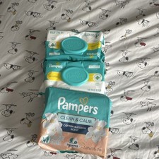 Pampers Clean  Calm Sensitive Cotton Blossom Scent Baby Wipes 144 Count