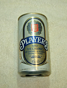 Miller Player's Lager Beer 12 OZ. EMPTY Aluminum PULL TAB BEER CAN