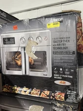 BELLA PRO SERIES 6-Slice French Door Toaster Oven With AIR FRY 90134.