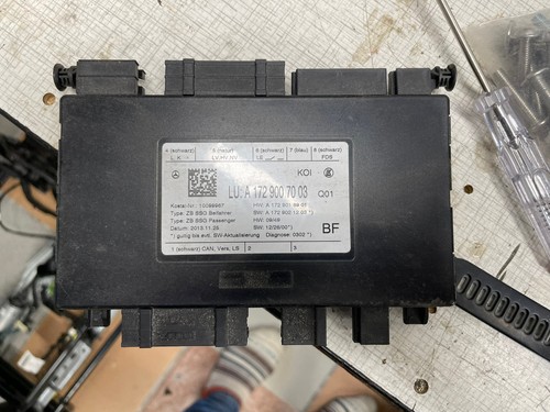 Steuergerät Sitz W212 A1729007003