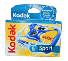 Vintage Kodak Water Sport Single Use Disposable Waterproof 35mm Exp03/2011