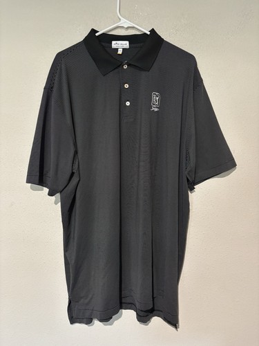 Peter Millar TPC Sawgrass bestickt Tour Performance Golf Polo Herren 2XL Q9 - Bild 1 von 7