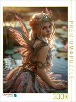 Calvendo Puzzle Fairy Of The Water Lilies | 2000 Pieces, Finished Size 35.4 × 26