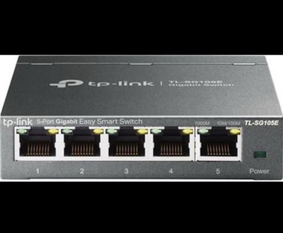 TP-Link 5-Port Gigabit Ethernet Easy Smart Switch| Plug and Play | Desktop