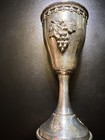 Vintage 925 Sterling Silver Kiddush Cup Judaica Jewish Wine Goblet 105g — photo 2