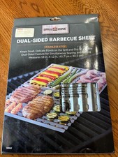 Grill Zone dual-sided barbeque sheet