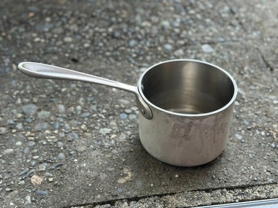 Vtg All Clad 2 Quart Metalcrafters Master Chef 202 Sauce Pot Canonsburg,PA