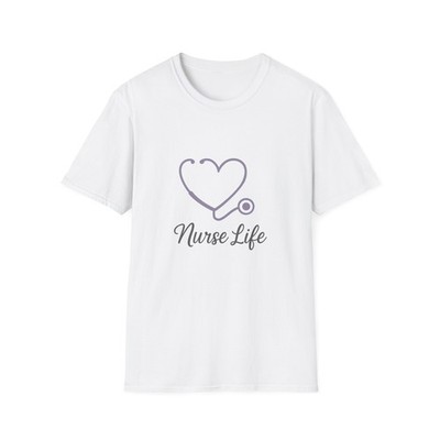 Cute Nurse T-Shirt   Nurse Life Tee Healthcare Worker Appreciation Gift