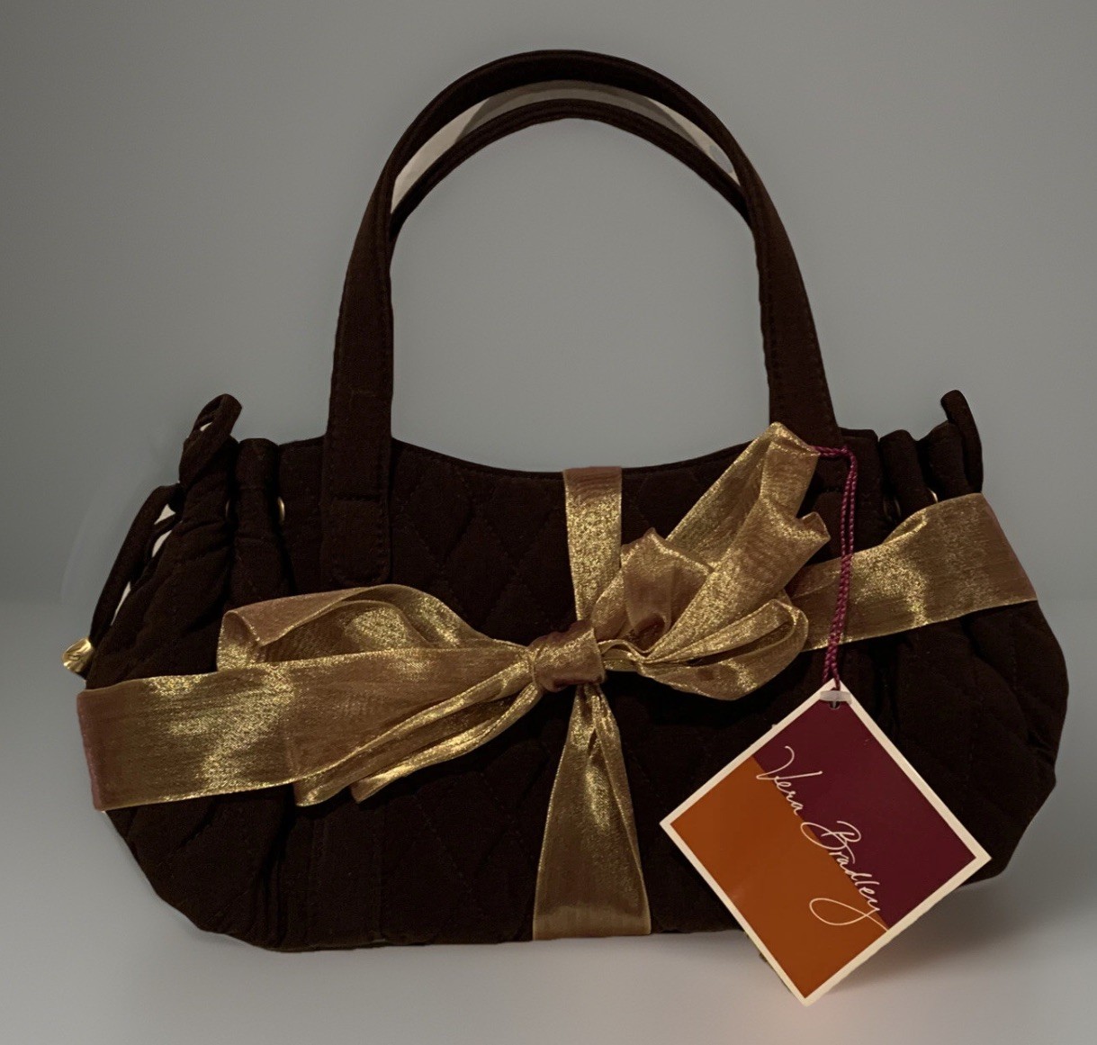 Vera Bradley Margie in Espresso Purse Handbag Brown New With Tags