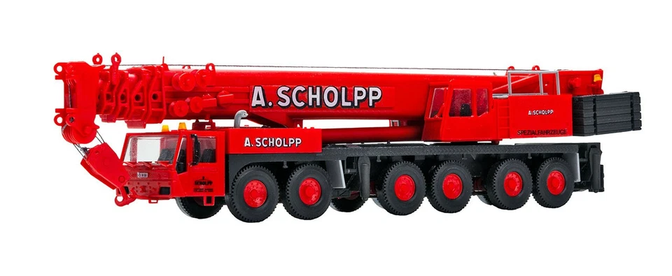 Kibri 13014 DEMAG AC 665 Gru Telescopico Con Superlifteinrichtung, Kit, H0 - Immagine 2 di 4