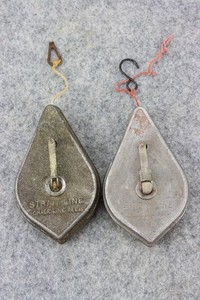 Irwin Straight Line Chalk Reels, Vintage LOT OF 2