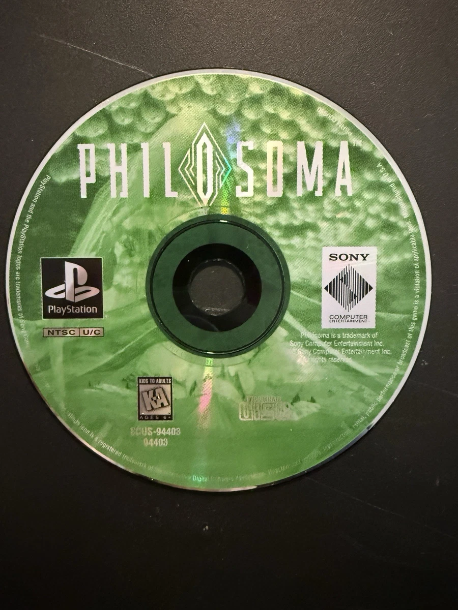 PHILOSOMA Per PlayStation 1 (PS1) – Gioco NTSC-J Giappone (Condizione Accettabile)