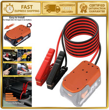 Heavy-duty Jumper Cable Clamps Kit - 6ft 12awg Automotive Booster Cables For Car