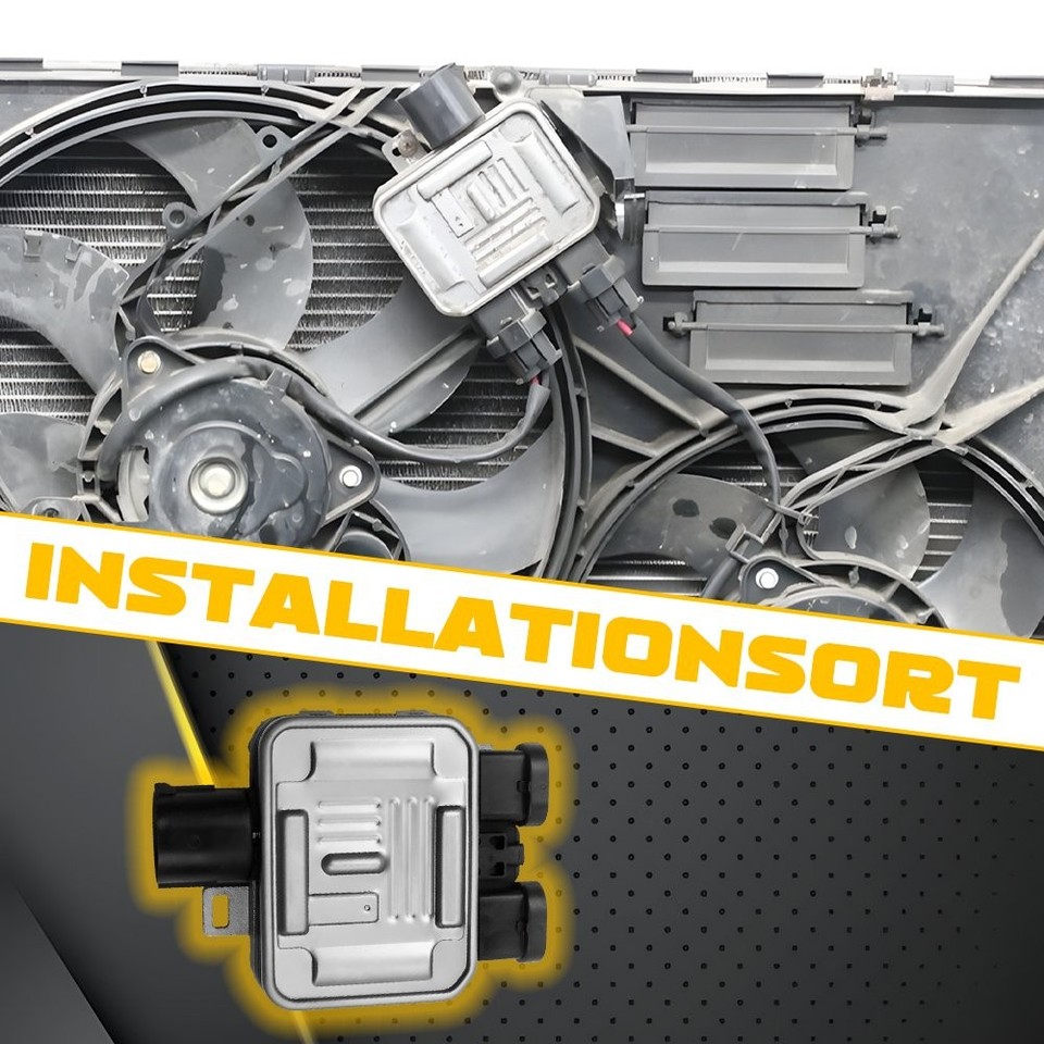 Radiator Cooling Fan Control Module Fits Volvo S60 Ford Land Rover 7T43 ...
