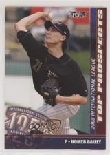 2008 Choice International League Top Prospects Homer Bailey #02 n1u