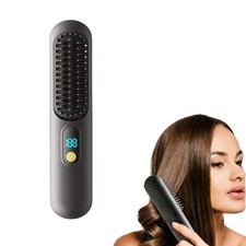 Ionic Travel Hair Brush Fast Heating Styling Tool For Shinies Smooth Hair Care