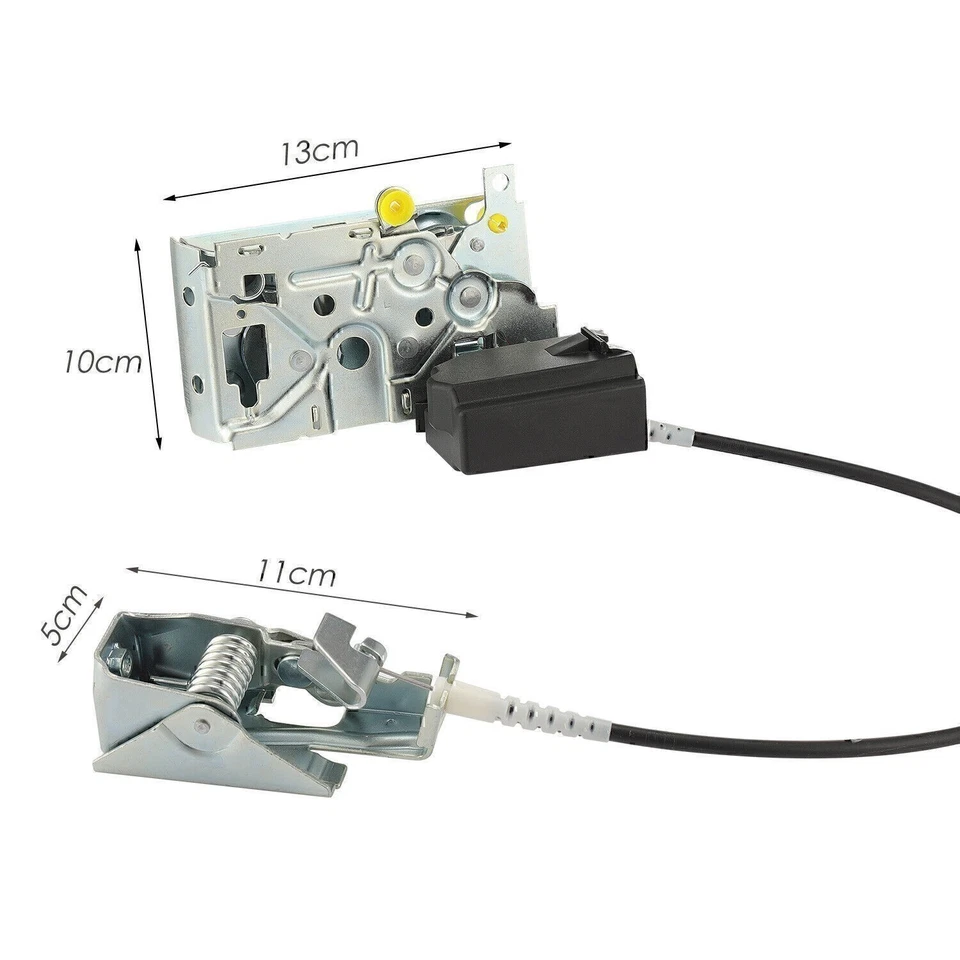 Front Left Driver Side Door Lock Latch Cable Rod For 92-96 Ford F150/ F250/ F350 Foto 2 de 4