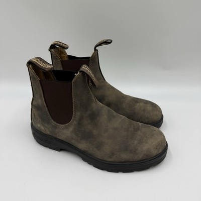 Blundstone 585 Classic Rustic Brown SPS Sole Chelsea Boots Women's US 8