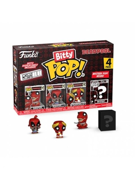 Gadget -D- Marvel: Funko Bitty Pop! - Deadpool - Dinopool 4 Pack Funko-image