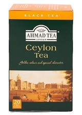 Ahmad Tea Black Tea, Ceylon Teabags, 20 Ct 1 Pack - Caffeinated  Sugar-Free