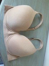 Danskin Intimates Bra Size 42 D Nude Underwire Cushioned Shoulder Strap