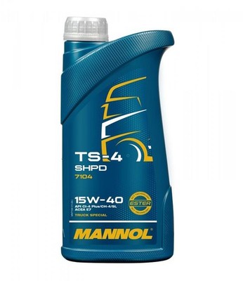MANNOL TS-4 SHPD 15W-40 Extra 1L Motoröl für BMW BUELLS CHEVROLET CHRYSLER