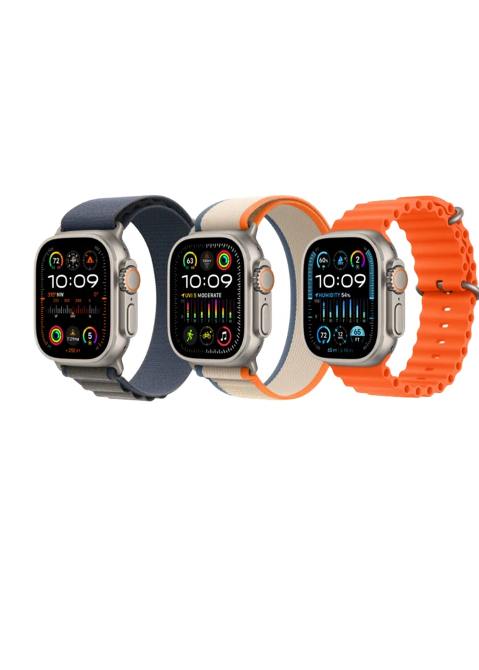 Apple Watch Ultra 2 2nd Generation GPS & Cellular 49mm - Titanium - Excellent - Image 2 of 2