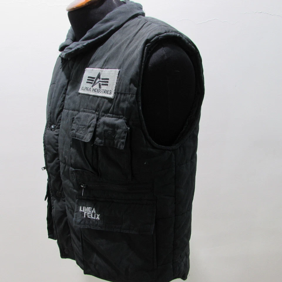 Alpha Midweight Men’s Quilted Jacket Chest 40/42 UK M REF M14856] - Image 4 of 4