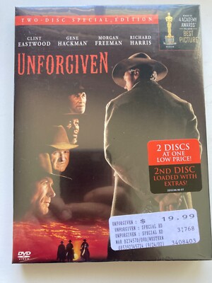 Unforgiven (DVD, 2002, 2-Disc Set, Two Disc Special Edition), w/ Clint Eastwood
