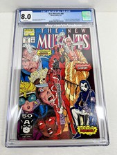 CGC 8.0 Marvel Comics New Mutants #98 Rob Liefeld cover Key Issue